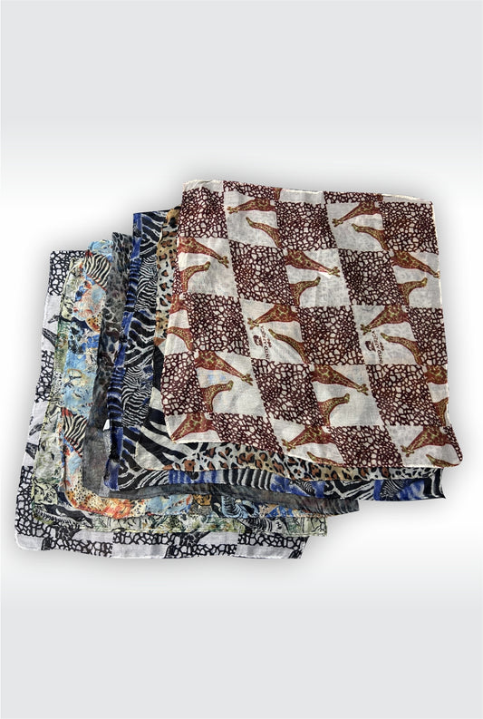 Animal Print Mini Scarf