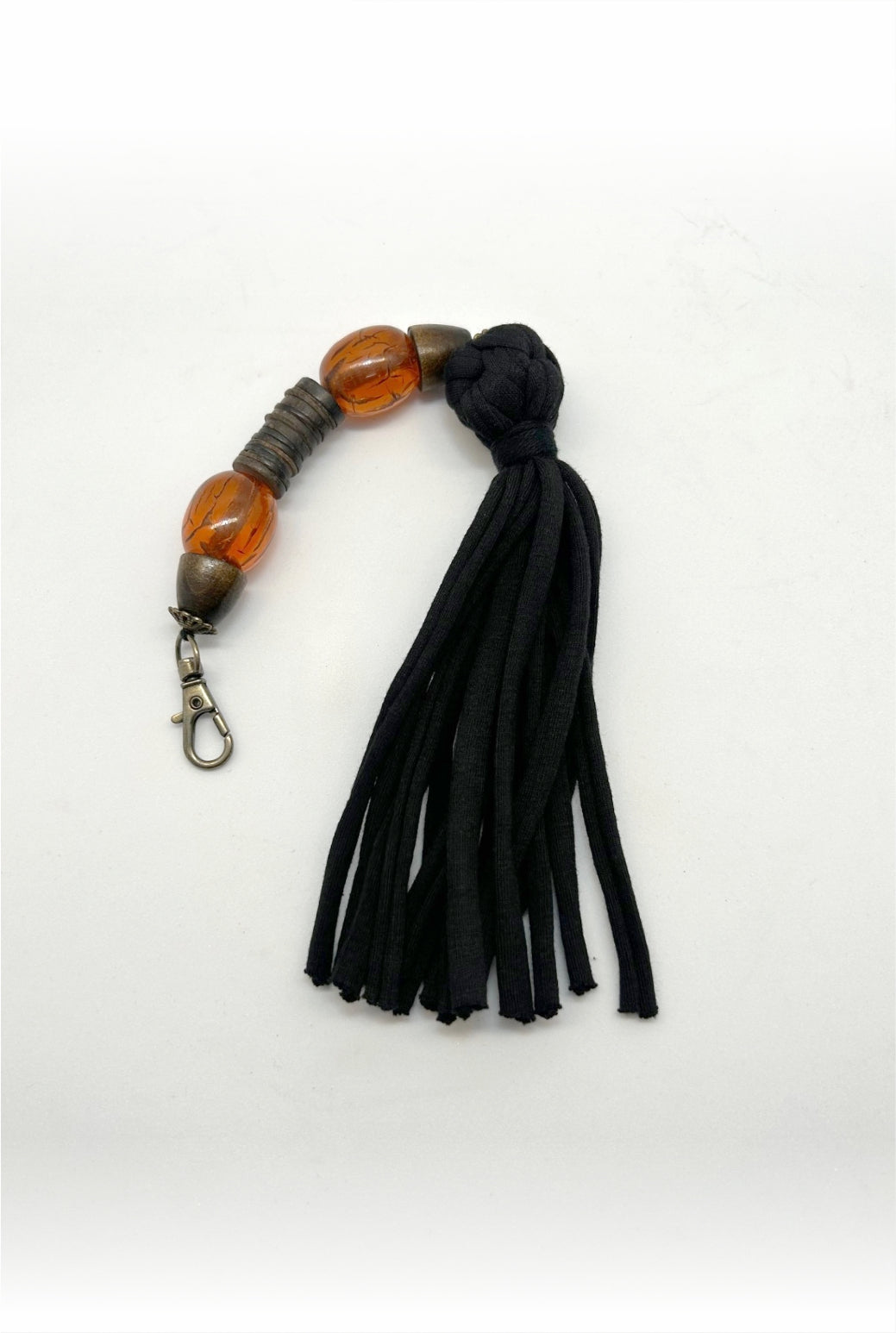Ekipa Tassel Keyring with Wooden Beads