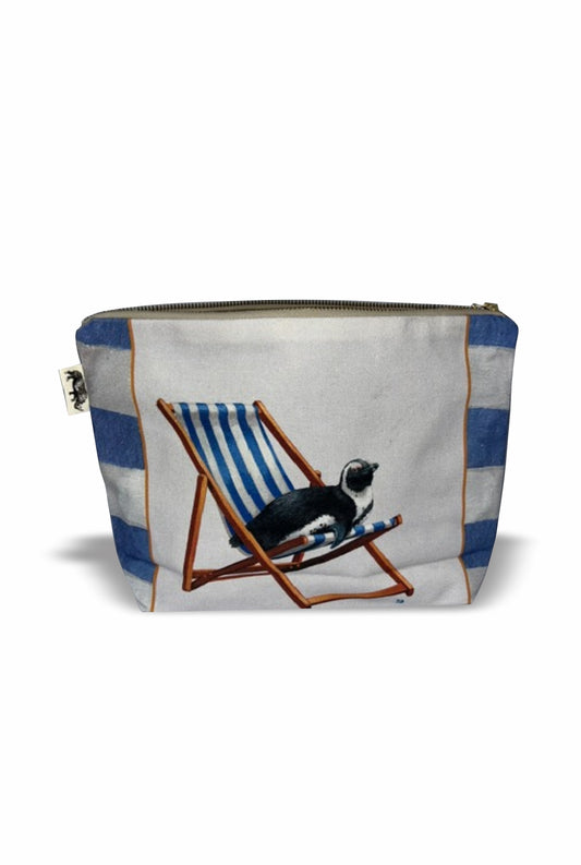 Penguin Beach Lounger Toiletry Bag