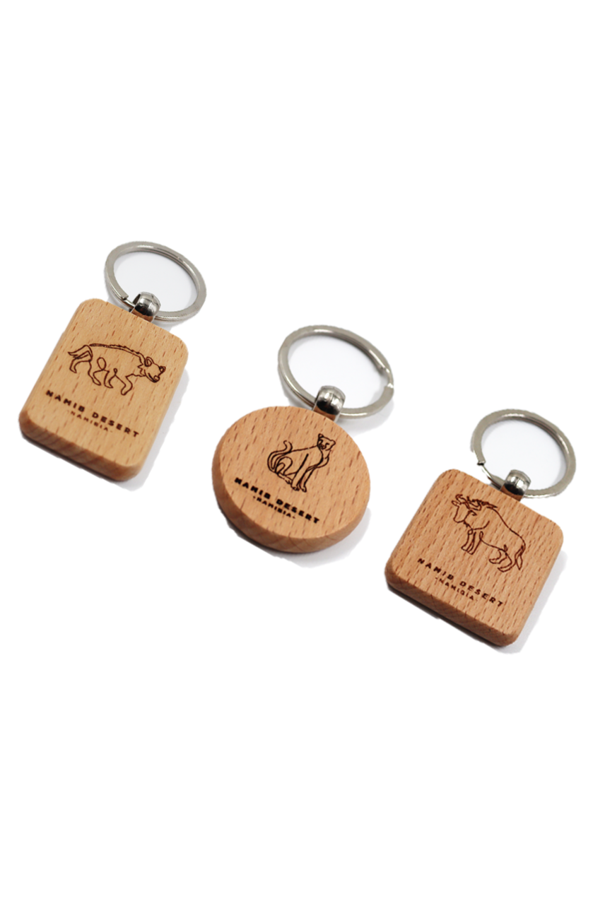 NamibiaCam wooden Keyring