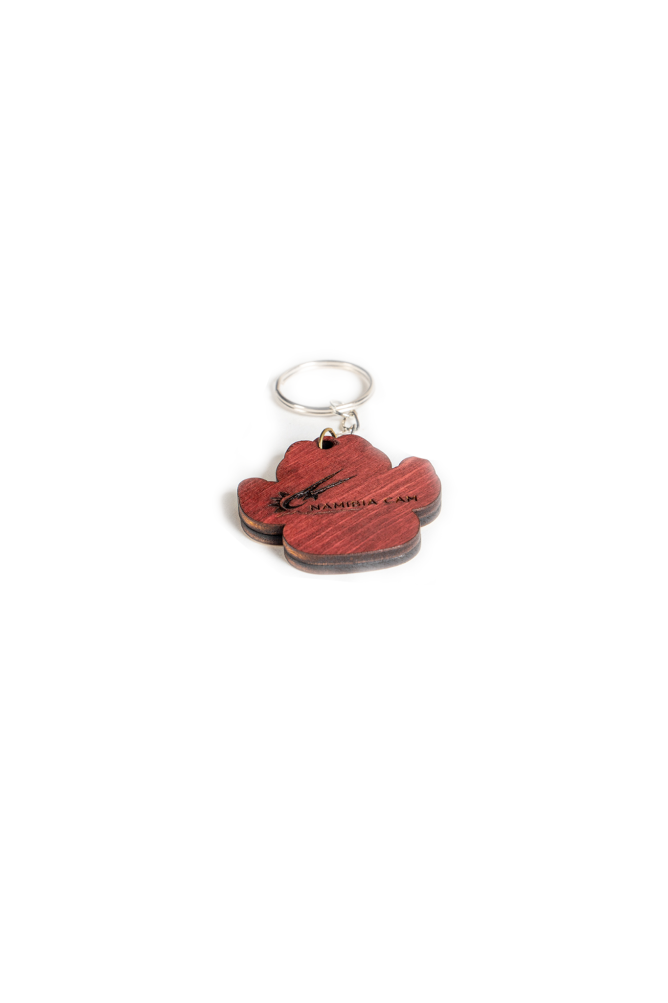 NamibiaCam animal paw-print Keyring