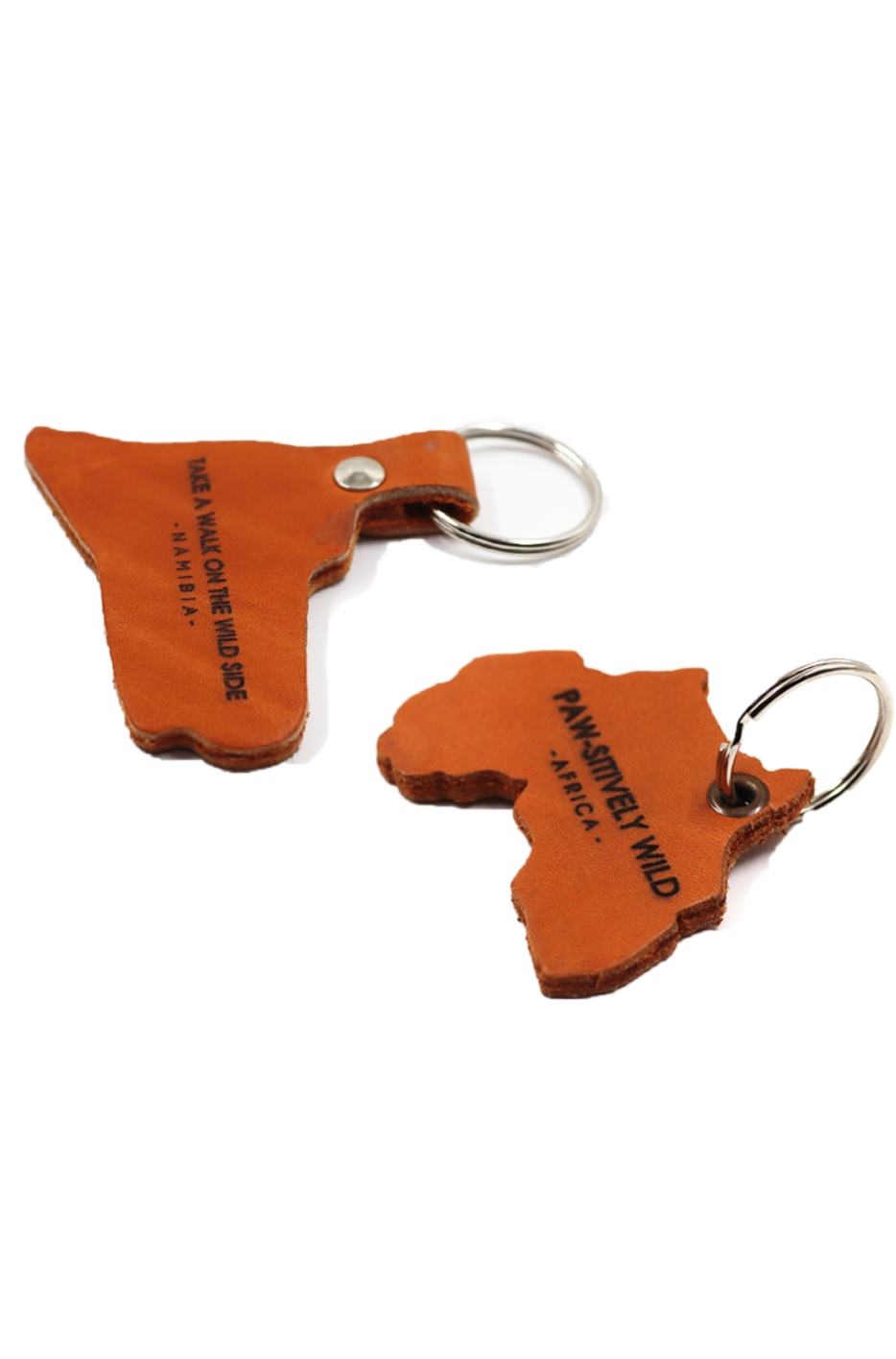 NamibiaCam leather Keyring