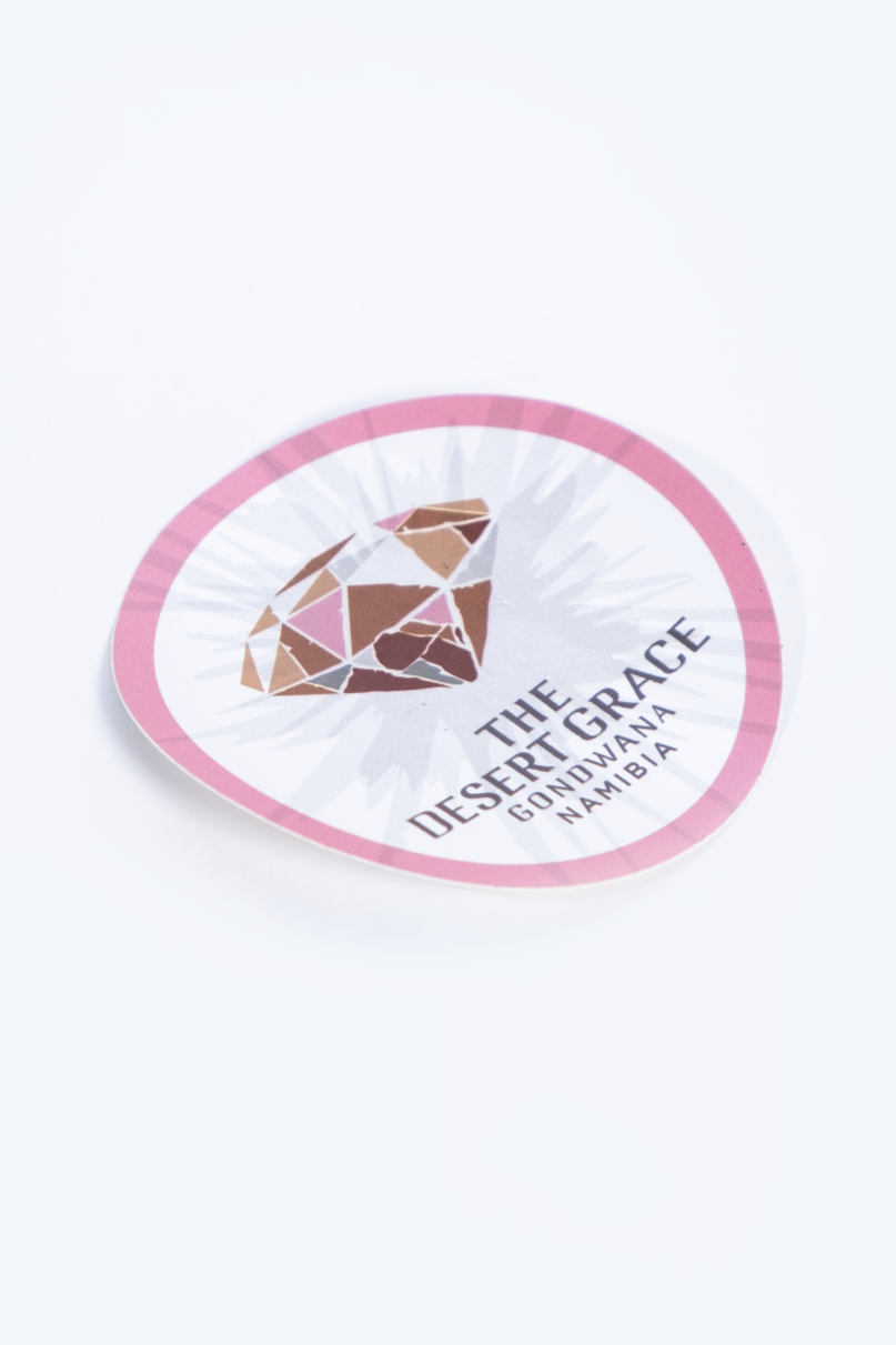 The Desert Grace Logo Sticker