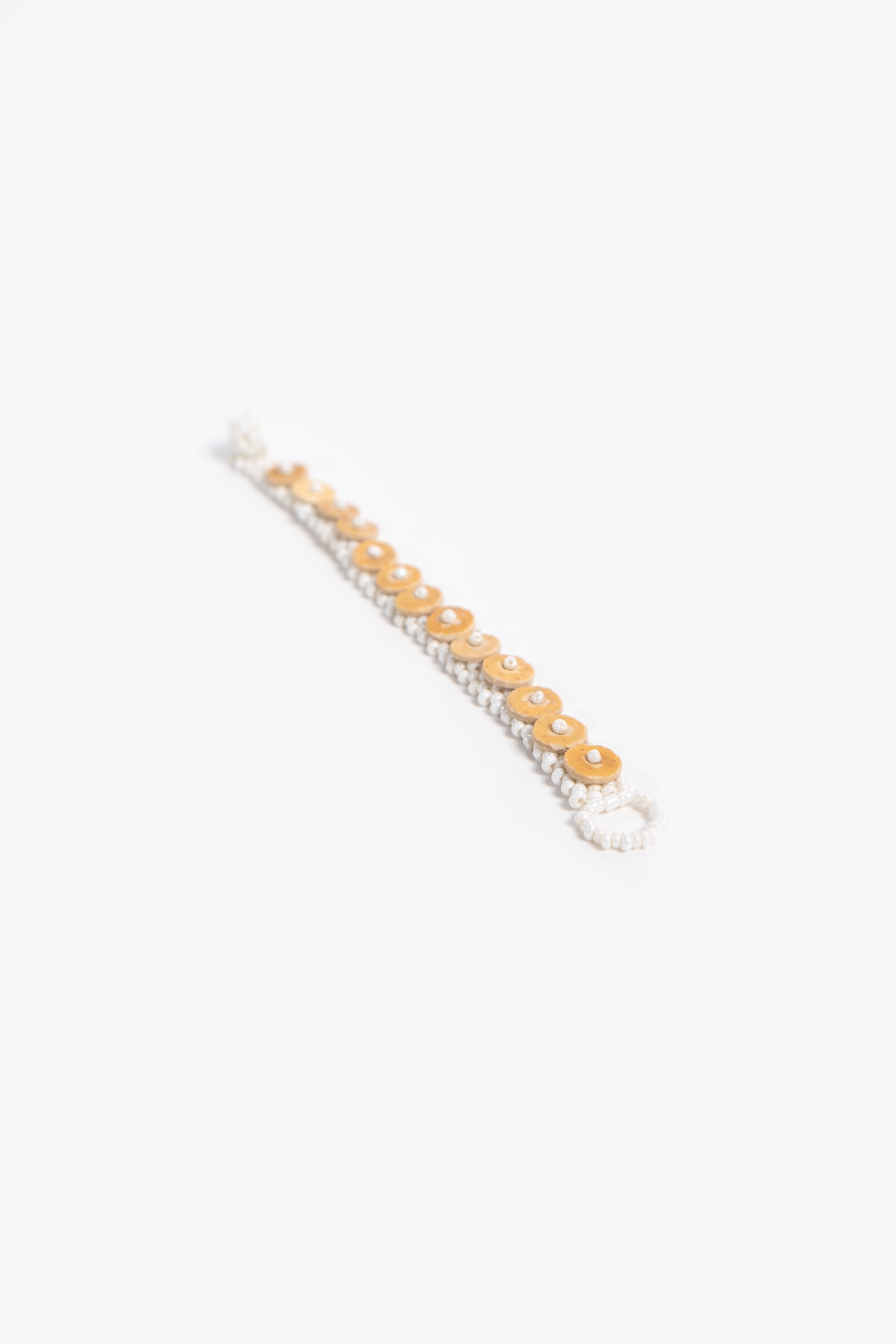 Ostrich Eggshell Single Bracelet