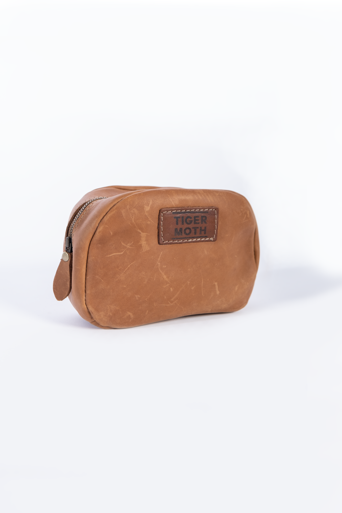 Full grain Leather Make-up Bag
