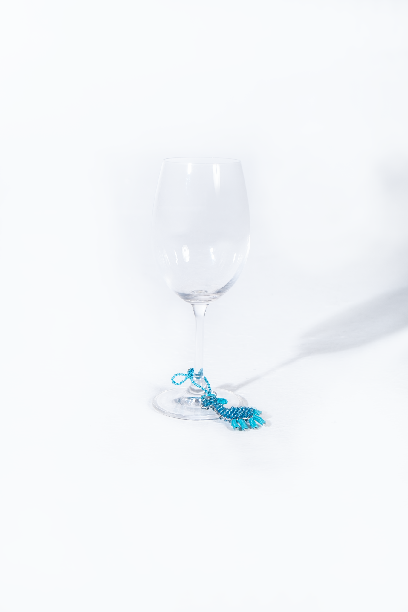 Beaded Animal Wine Glass Charms