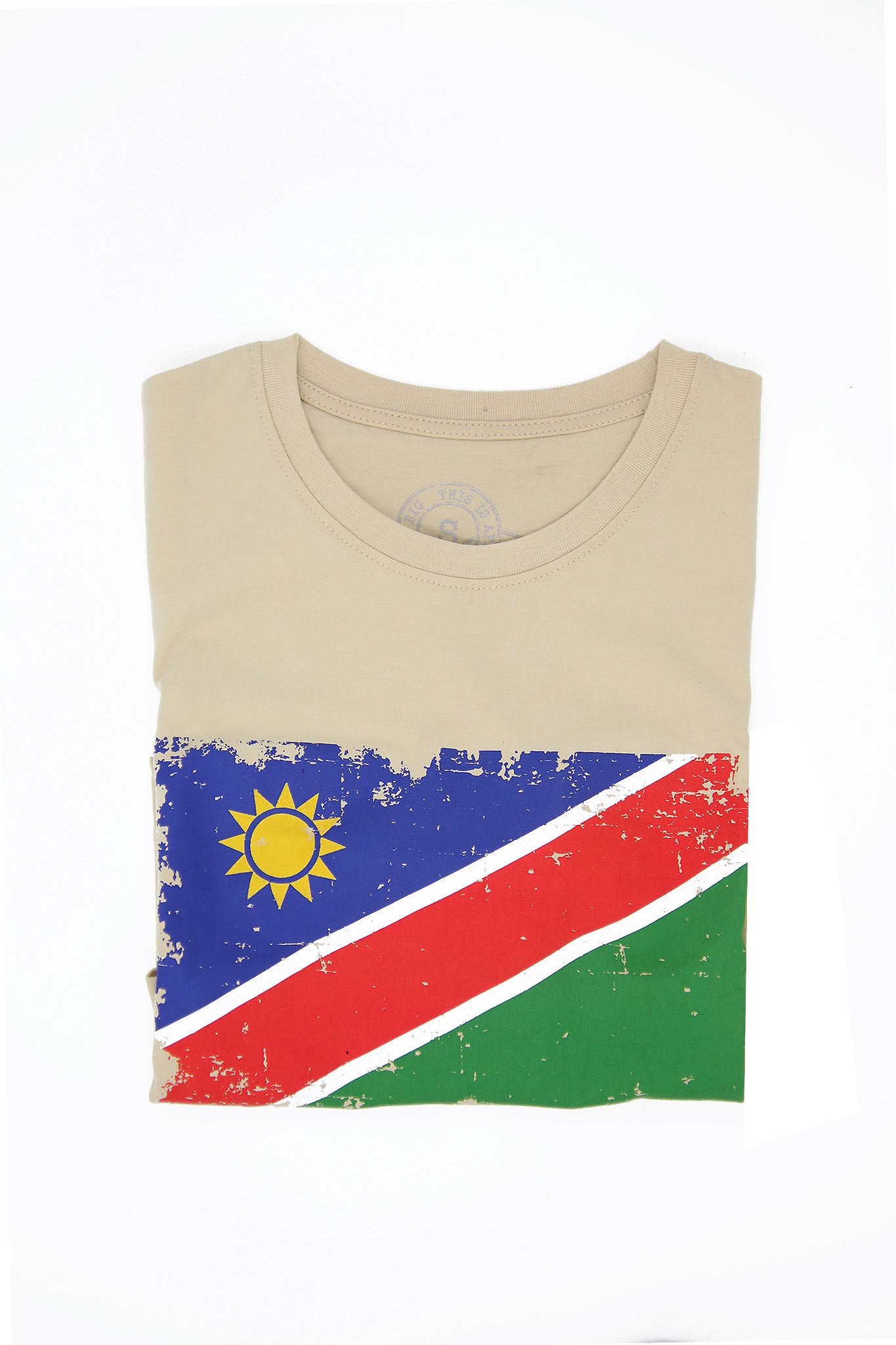Namibian Flag, Cotton T-shirt